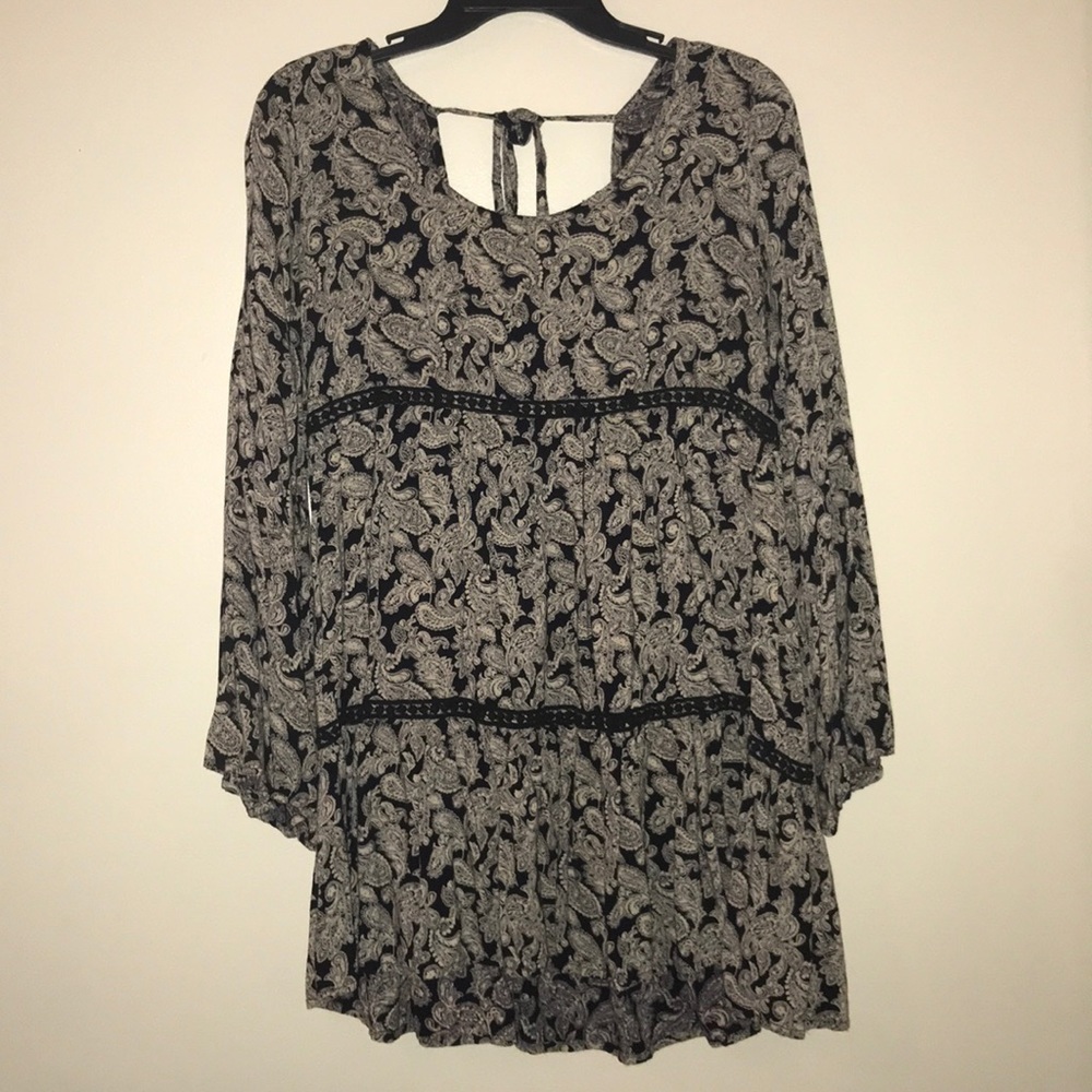 💛SOLD💛Paisley Printed Short Dress/Tunic